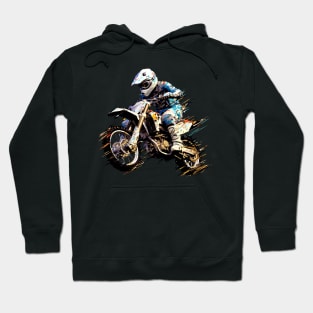 Moto Racing Fast Speed Competition Abstract Hoodie